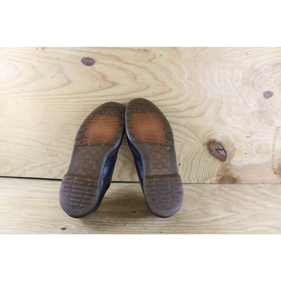 Doc Dr Martens Shoes Mens 14 Black Leather Oxfords Lace Ups - Picture 5 of 8